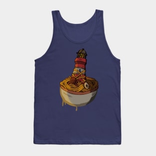 Great Lighthouse Ramen Tank Top